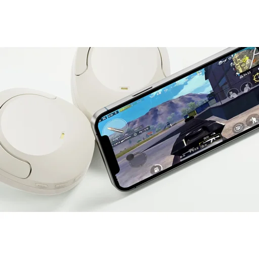  Vezeték nélküli fejhallgató QCY aktív zajszűrés H4 (fehér) - 11