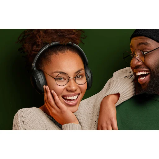  Vezeték nélküli fejhallgató QCY aktív zajszűrés H4 (fehér) - 7