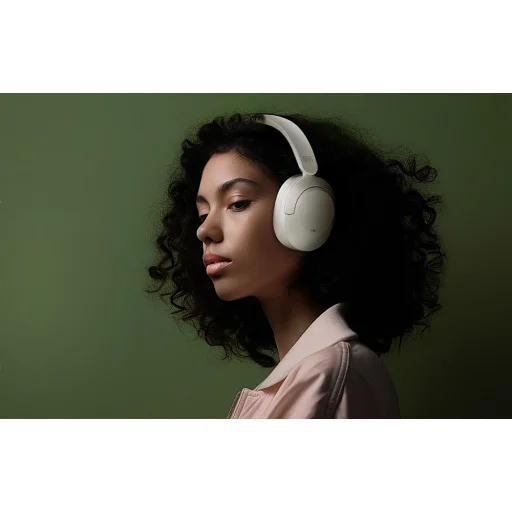  Vezeték nélküli fejhallgató QCY aktív zajszűrés H4 (fehér) - 10