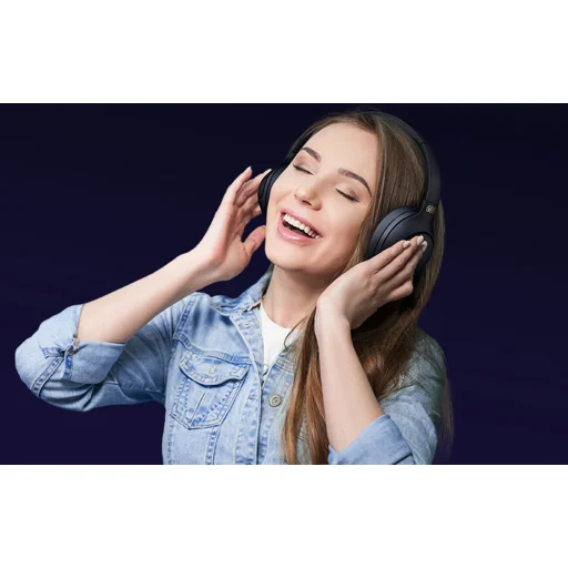  Vezeték nélküli fejhallgató QCY H3, aktív zajszűrős (fekete) - 7