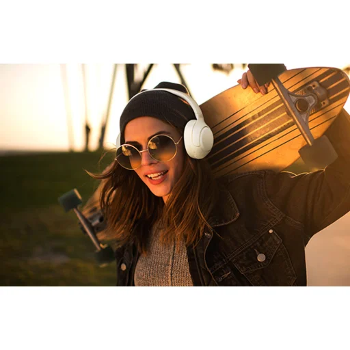  Vezeték nélküli fejhallgató QCY H3, aktív zajszűrős (fekete) - 8