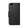 FANCY fliptok iPhone 5/5S/SE fekete tok - 1