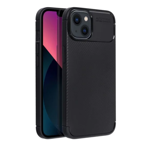 CARBON PREMIUM tok iPhone 13 fekete tok - 1