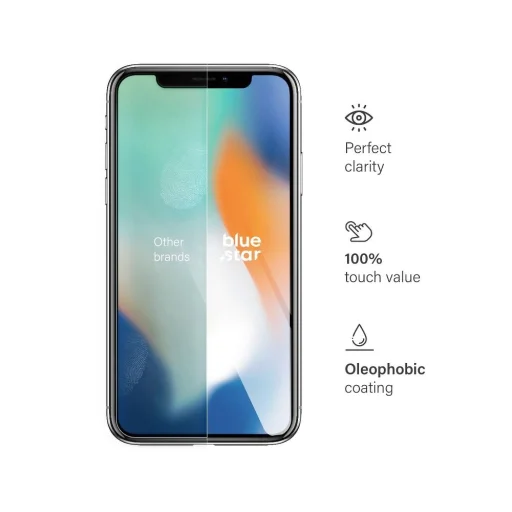 Edzett üveg Blue Star - IPHONE X/XS/11 Pro üvegfólia - 6