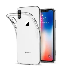 CLEAR 2 mm tok iPhone X / XS számára, átlátszó tok