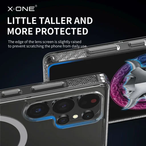 X-ONE Dropguard Mágneses Tok Pro Samsung Galaxy S25-höz tok - 3