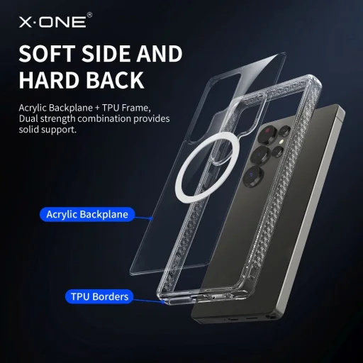 X-ONE Dropguard Mágneses Tok Pro Samsung Galaxy S25-höz tok - 8