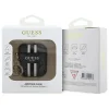 Guess GUA2P4RPSK AirPods 1/2 tok fekete/fekete 4G Printed Stripes Charm thumbnail