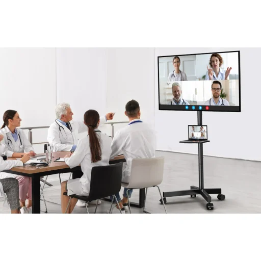 Perlesmith 23-60" TV Állvány gurulós PSTVMC06 - 3