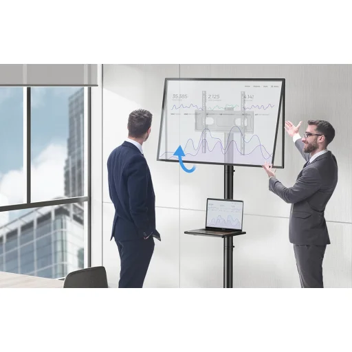 Perlesmith 23-60" TV Állvány gurulós PSTVMC06 - 4