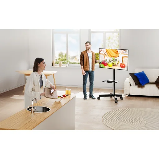 Perlegear 23-60" TV Állvány gurulós PGTVMC06 - 5