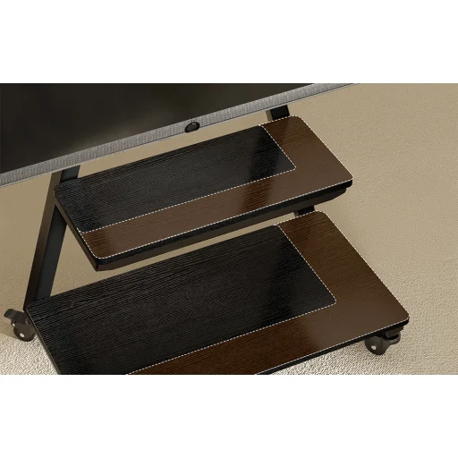 Perlegear 43-80" TV Állvány PGFS08-US gurulós - 5