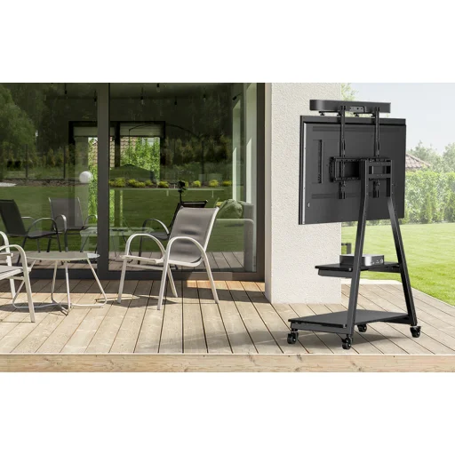 Perlegear 43-80" TV Állvány PGFS08-US gurulós - 11