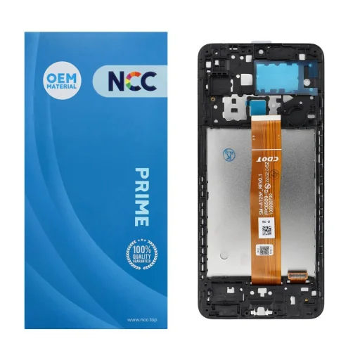 NCC LCD kijelző SAMSUNG 12S A127 F/U/M készülékhez kerettel - 4