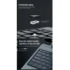Nillkin Bumper Combo Keyboard Tok (Háttérvilágított Verzió) iPad Pro 11 2024 Fekete tok thumbnail