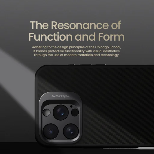 Nillkin CarboProp Aramid Mágneses tok Apple iPhone 16 Pro Max fekete tok - 6