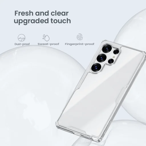 Nillkin Nature TPU PRO tok Samsung Galaxy S25 Ultra átlátszó - 4