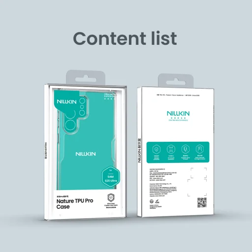 Nillkin Nature TPU PRO tok Samsung Galaxy S25 Ultra átlátszó - 9