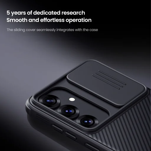 Nillkin CamShield PRO Hard tok Samsung Galaxy S25+ Fekete - 3