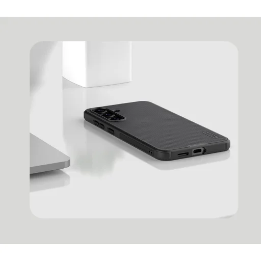 Nillkin Super Frosted PRO tok Samsung Galaxy S25 Fekete - 6