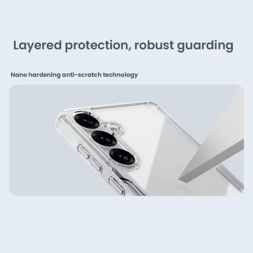 Nillkin Nature TPU PRO Samsung Galaxy S25+ átlátszó tok - 5