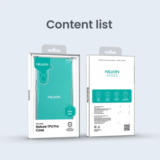 Nillkin Nature TPU PRO tok Samsung Galaxy S25 átlátszó - 9