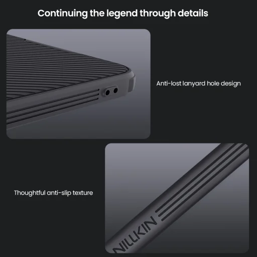 Nillkin CamShield PRO Hard tok Samsung Galaxy S25+ Fekete - 6