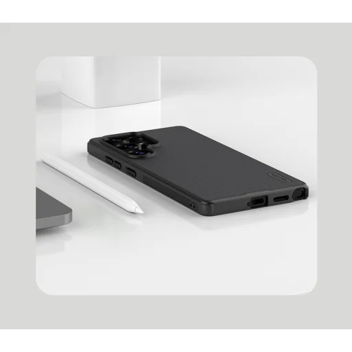 Nillkin Super Frosted PRO hátlap tok Samsung Galaxy S25 Ultra Fekete - 6
