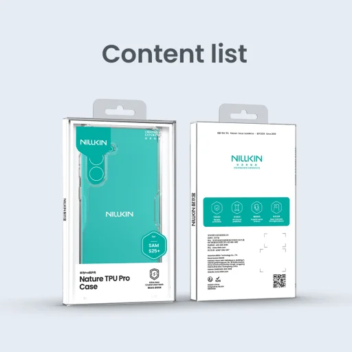 Nillkin Nature TPU PRO Samsung Galaxy S25+ átlátszó tok - 9
