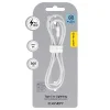 Blavec Cable Candy fonott - Type C Lightning kábel - PD 20W 2,4A 3 méter (CCA-CL24W30) fehér thumbnail