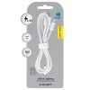 Blavec Kábel Candy fonott - USB-A Lightning - 2,4A 3 méter (CCA-UL24W30) fehér thumbnail