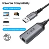 Tech-Protect Ultraboost Adapter Usb 3.0 Ról Ethernet Rj45 1000mbps Fekete thumbnail