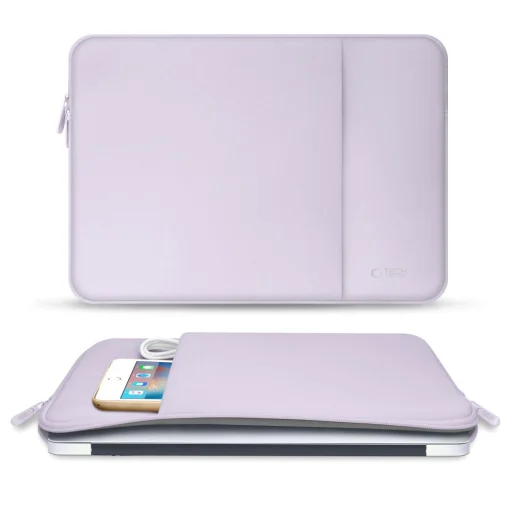 Tech-protect Neopren Laptop 13 Mauve laptop táska - 6
