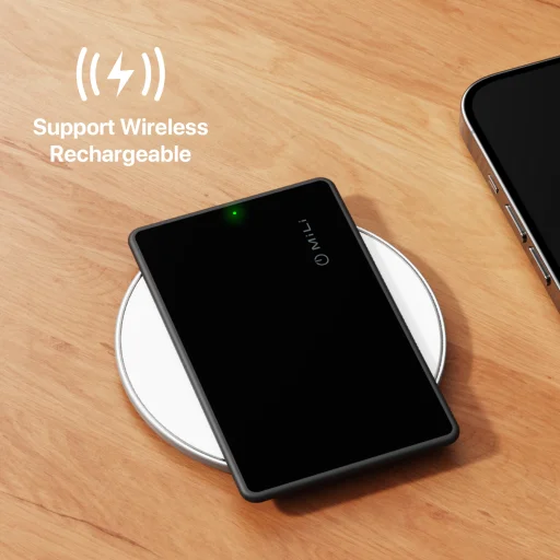 MiLi GPS Bluetooth MiCard Tracker HD-P16-C Apple fekete - 4