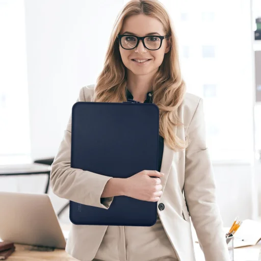 Tech-protect Neopren Laptop 13 Sötétkék - 9