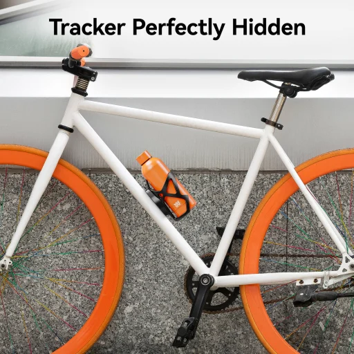 MiLi GPS Bluetooth MiTag nyomkövető HD-P16-BH Apple + biciklis kulacstartó fekete - 8