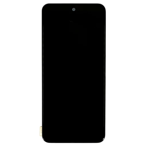 LCD kijelző + Érintőegység + Előlapi borítás Poco M4 Pro fekete (Szervíz csomag) - 1