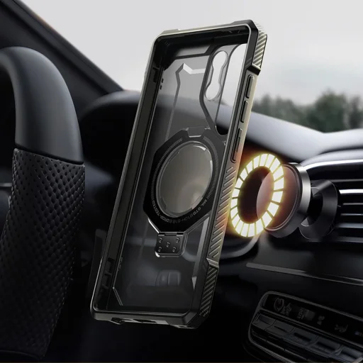  Galaxy S25 Ultra fekete Supcase Ub Grip Mag Magsafe tok - 4