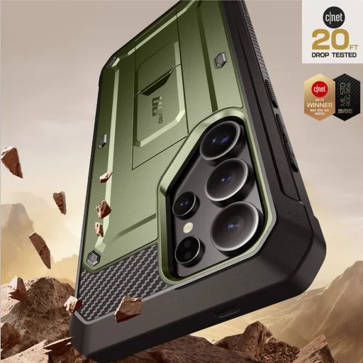  Samsung Galaxy S25 Ultra Guldan Supcase Unicorn Beetle Pro 2-set tok - 2