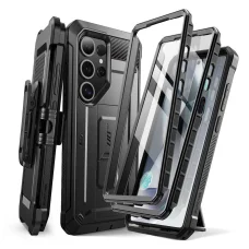  Galaxy S25 Ultra Fekete Supcase Unicorn Beetle Pro 2-set tok
