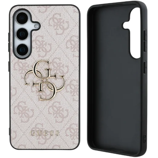 Guess Nagy 4G Logo Klasszikus Logo Samsung Galaxy S25 Plus rózsaszín tok - 11