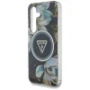 Guess Glitter Flowers Triangle Buttons MagSafe Samsung Galaxy S25 tok thumbnail