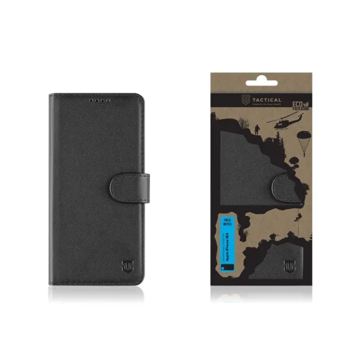 iPhone 16e Tactical Field Notes fekete fliptok - 3