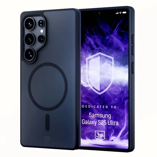 3mk Smoke MagCase tok Samsung Galaxy S25 Ultra - fekete - 1