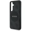 Guess 4G Round Patch Classic Logo MagSafe tok Samsung Galaxy S25 fekete - 1