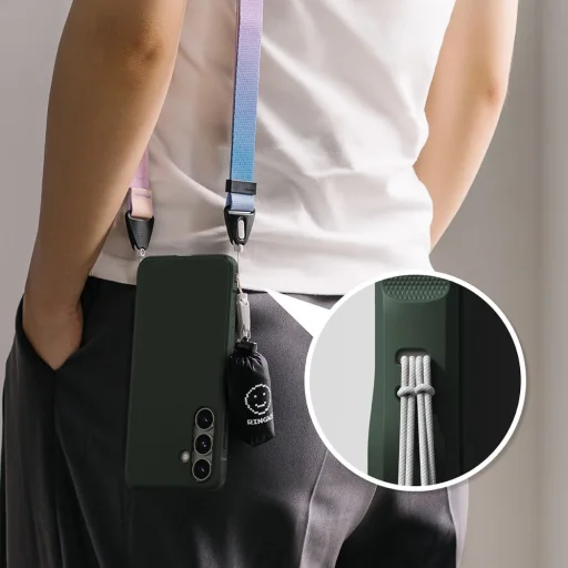 Ringke Onyx Galaxy S25 Sötétzöld tok - 6