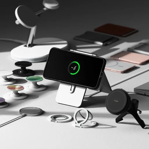 Ringke Onyx Magnetic Magsafe Galaxy S25 Fekete tok - 8