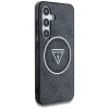 Guess 4G Glitter Triangle Buttons MagSafe tok Samsung Galaxy S25 Plus fekete thumbnail