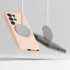 Ringke Silicone Magnetic Magsafe Galaxy S25 Ultra Pink Sand tok thumbnail
