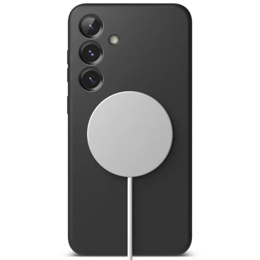 Ringke Szilikon Mágneses Magsafe Galaxy S25 Fekete tok - 4